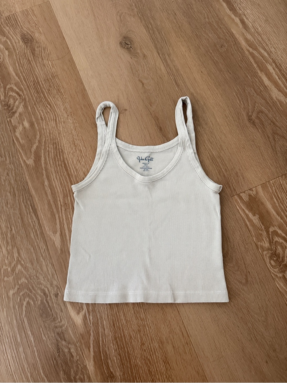 Brandy Melville Seafoam Ribbed Tank Top